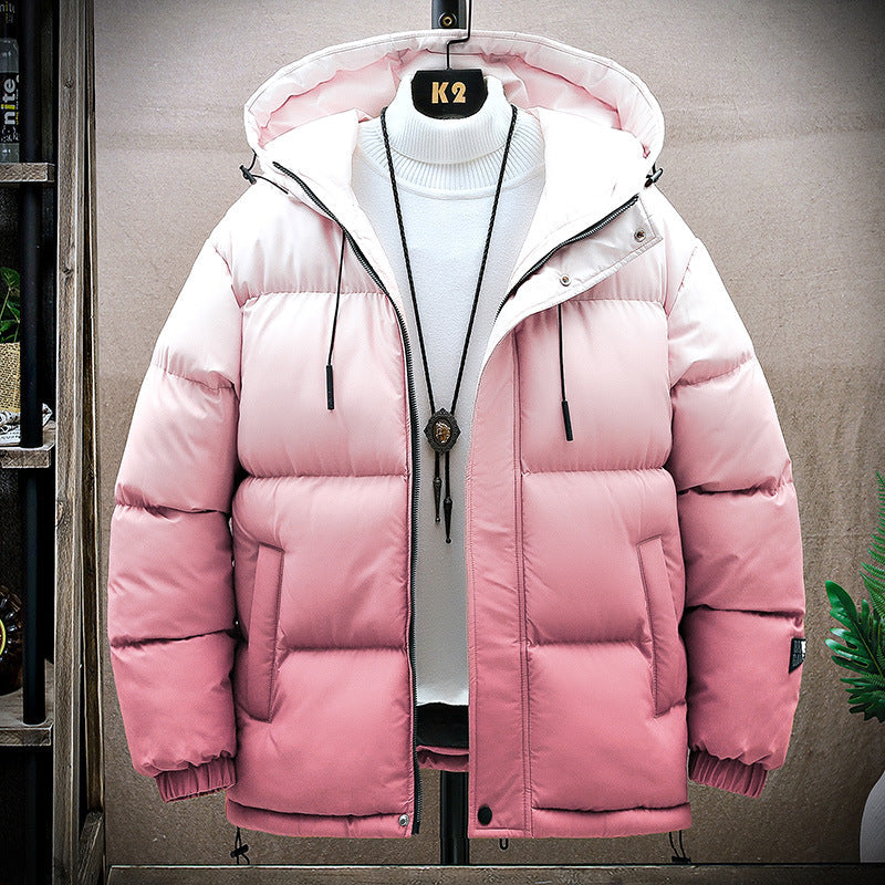 Gefütterte Kapuzenjacke für Herren