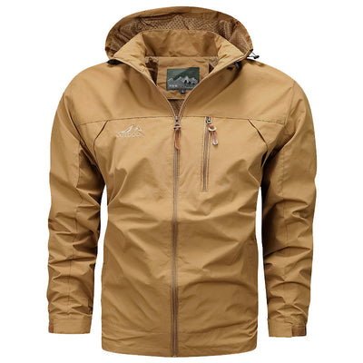 Hochgeschlossene Outdoor-Jacke für Herren