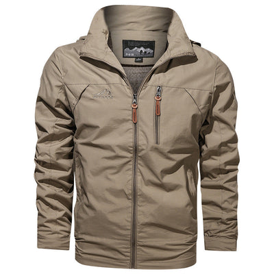 Hochgeschlossene Outdoor-Jacke für Herren