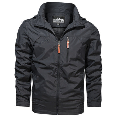 Hochgeschlossene Outdoor-Jacke für Herren