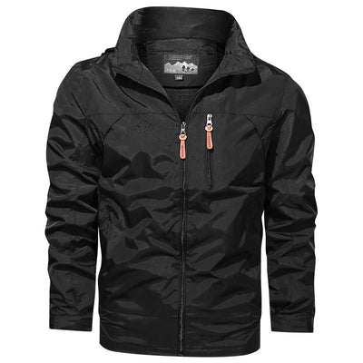 Hochgeschlossene Outdoor-Jacke für Herren