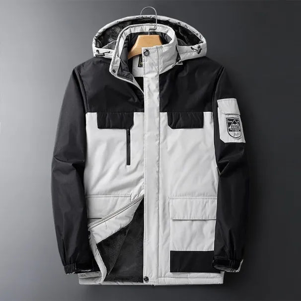 Parka-Jacke mit Kapuze für Herren
