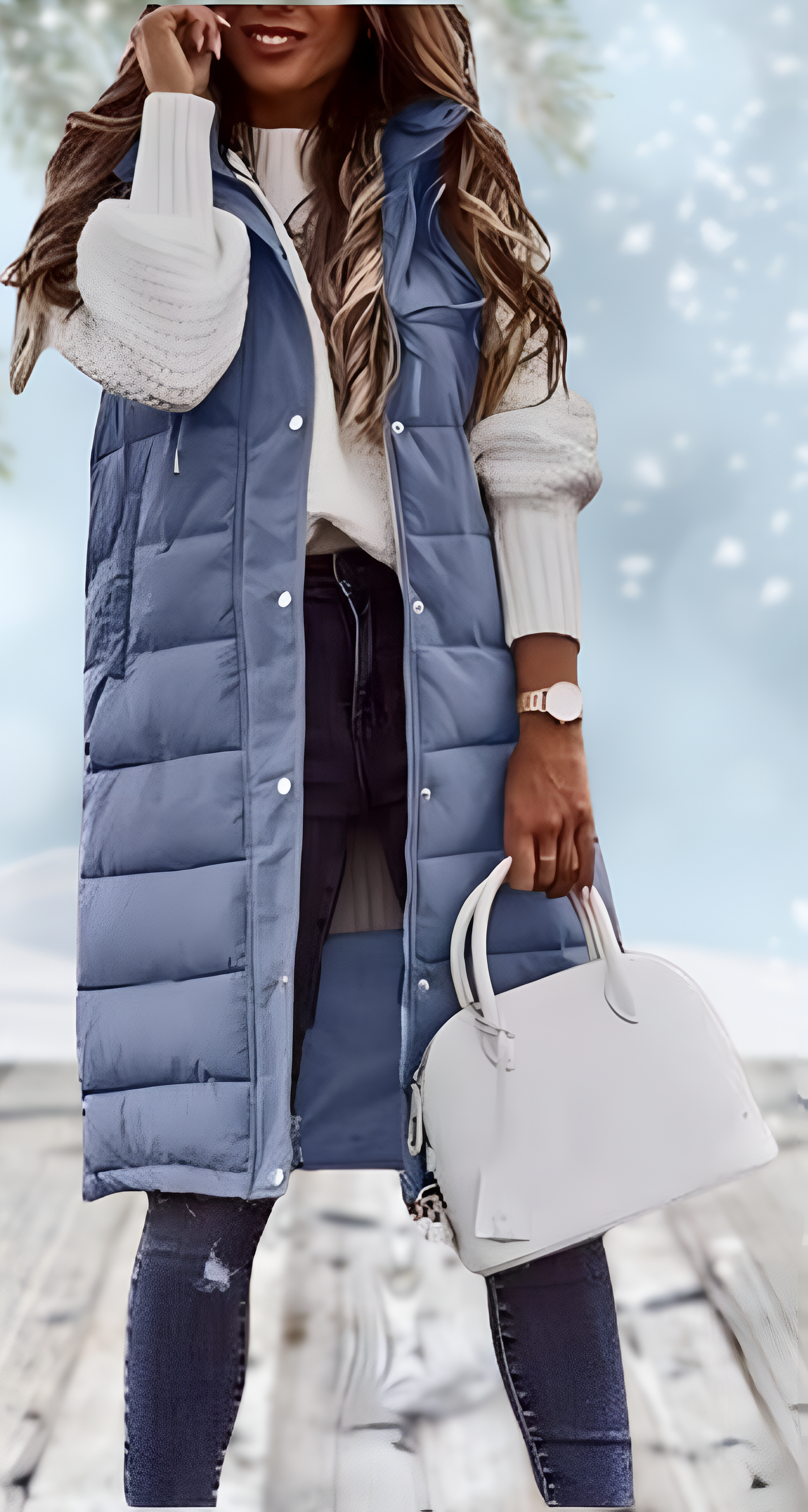 Kol | Stilvolle Lange Weste