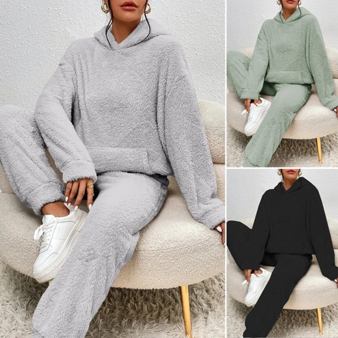 Grace - teddy-set mit kapuze