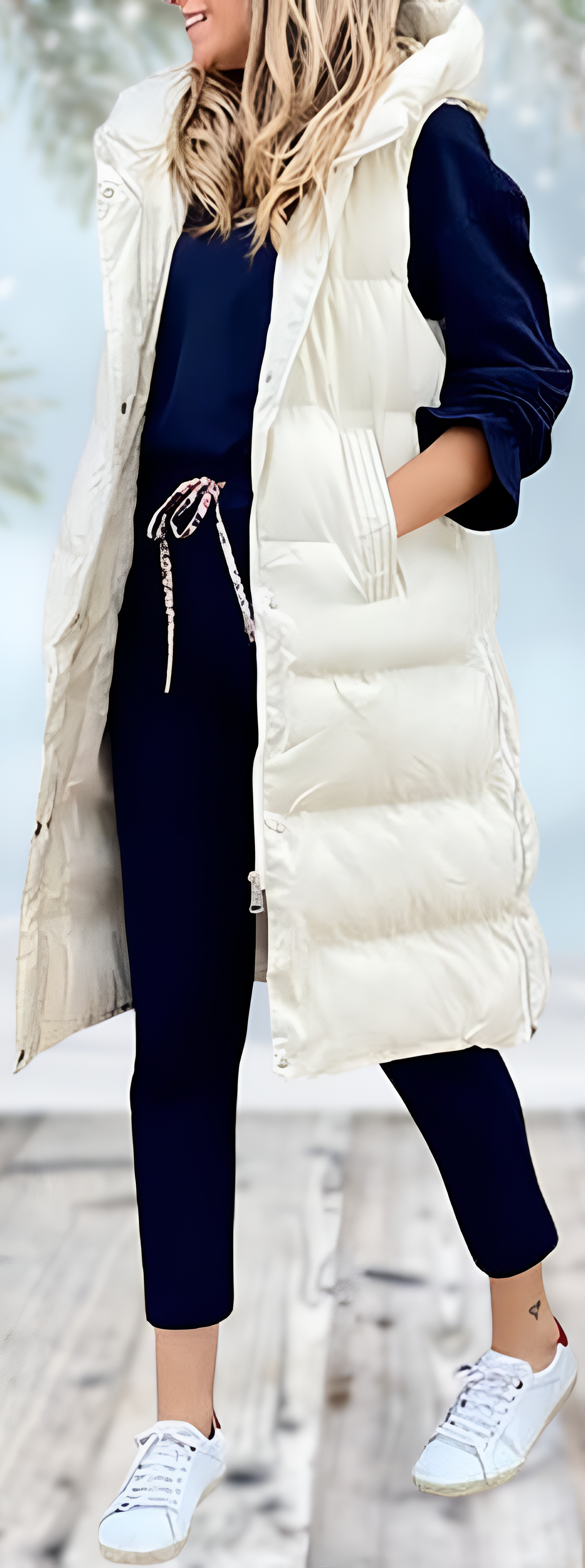 Kol | Stilvolle Lange Weste