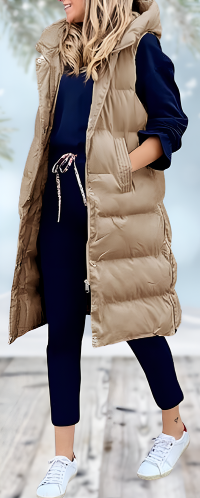 Kol | Stilvolle Lange Weste