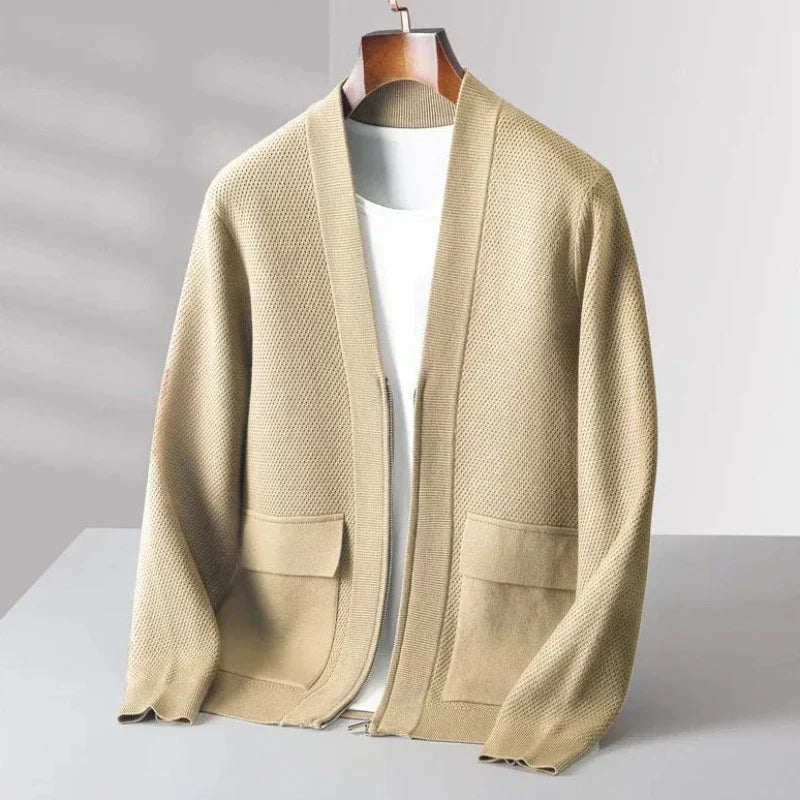 Strickjacke mit Taschen für Herren