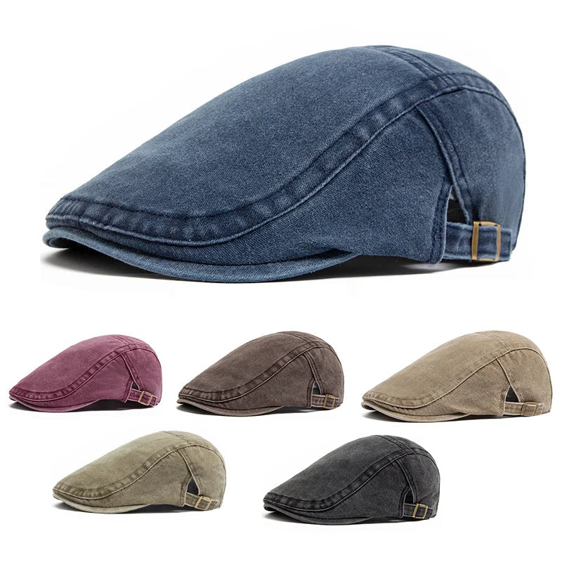 MIRAVO | Vintage Herren-Cap im klassischen Beret-Stil