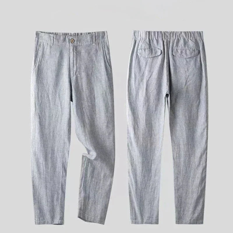 Luis | ELEGANT Leinen-Kleid