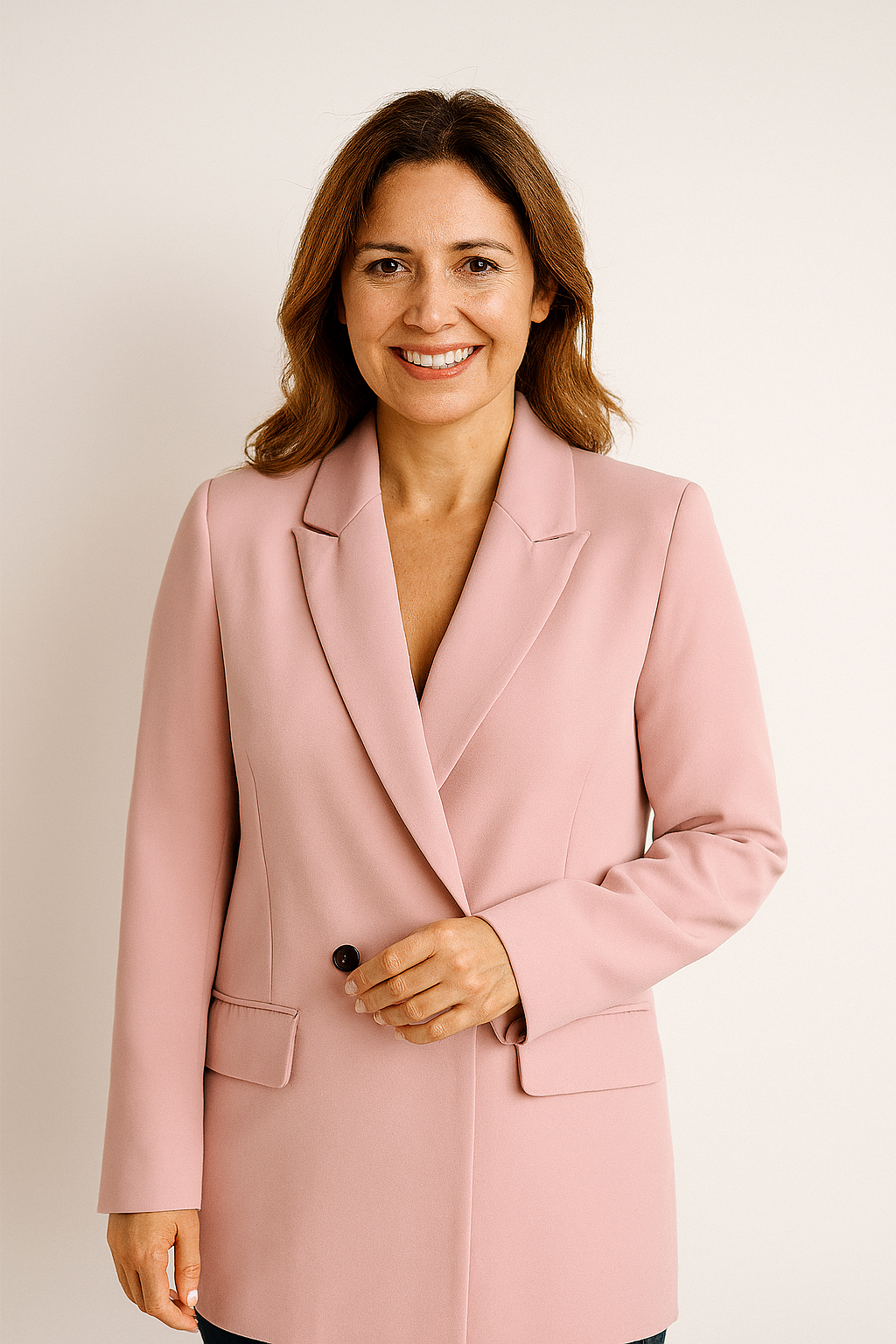 Moderner Knopfleisten Blazer