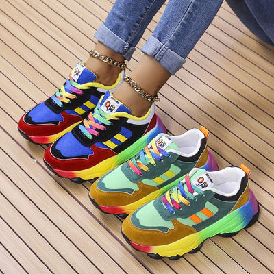 Bunte Sneakers für Damen