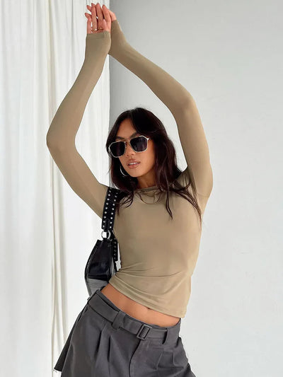 Mayfair™ | Lea Langarm Basic Tee