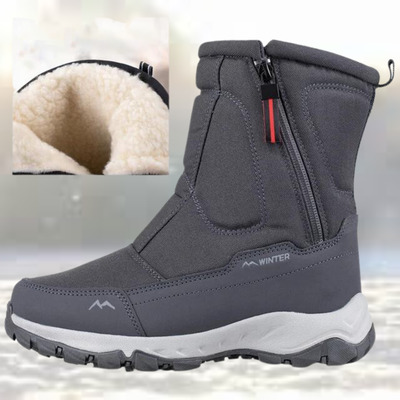 Schneestiefel – Mit Fell gefüttert – Rutschfest – Winterstiefel – Herrenstiefel