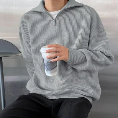 Halb-Zip-Pullover für Herren