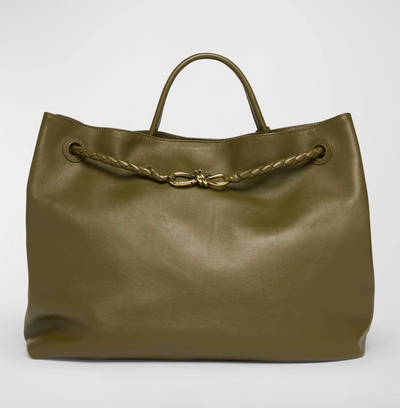Luxuriöse vegane Leder Tote Bag – Große Handtasche mit Magnetverschluss