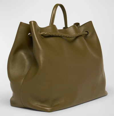 Luxuriöse vegane Leder Tote Bag – Große Handtasche mit Magnetverschluss
