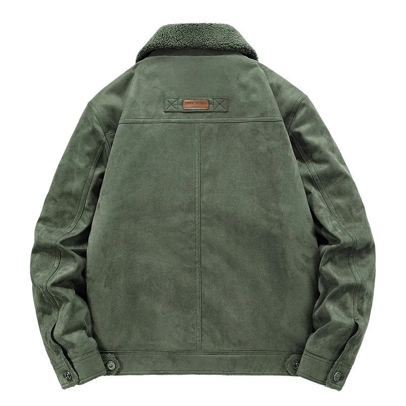 Barun - freizeitjacke mit samtfutter