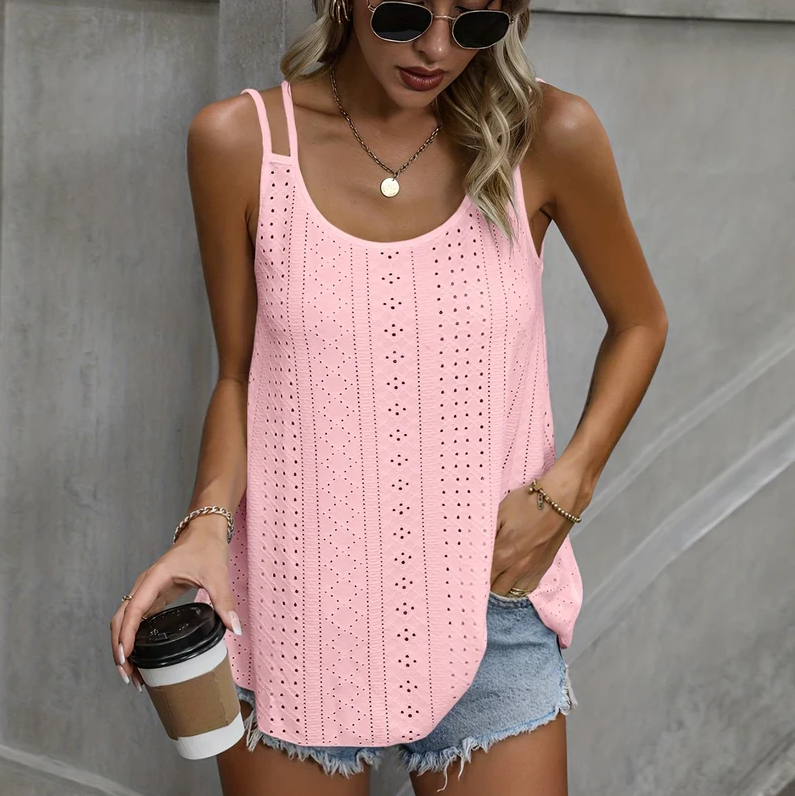 Lorena – damen-cami-top mit osen