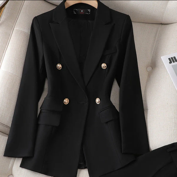 Deborah – set aus blazer und hose für damen