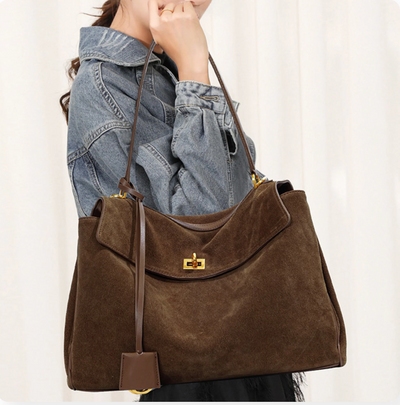 Luxuriöse vegane Leder Tote Bag