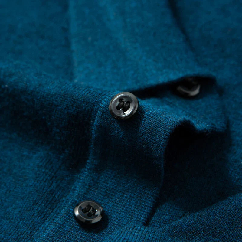 Mayfair™ | Langarm-Cashmere-Poloshirt