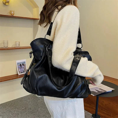 Elegante Tote Bag aus Kunstleder