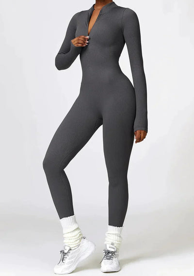 Athlora | Seamless Fit Aktiver Jumpsuit