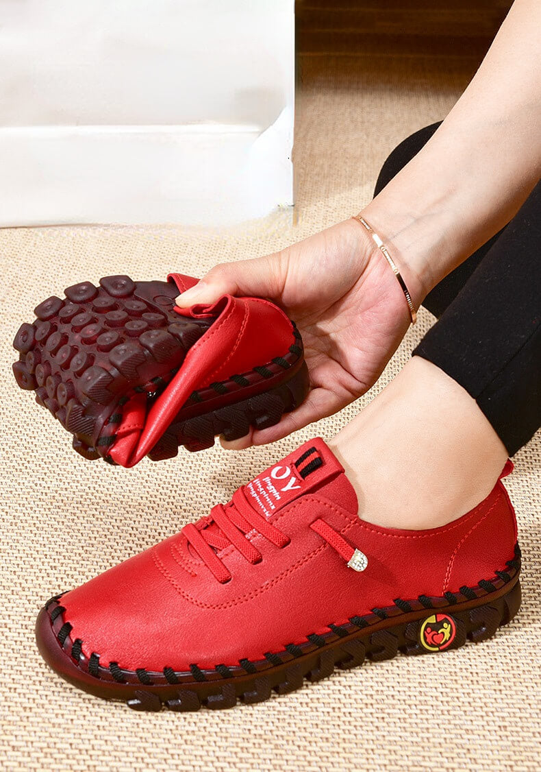 Damen Slip-on Schuhe mit Schnürung