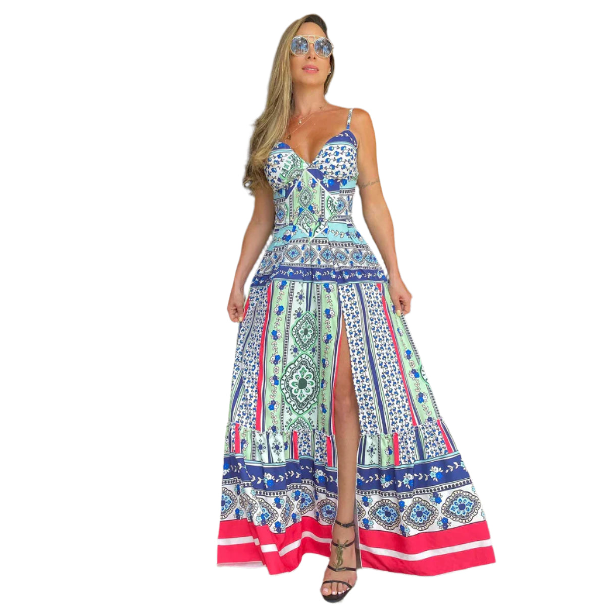 Jennifer - Long A-line dress