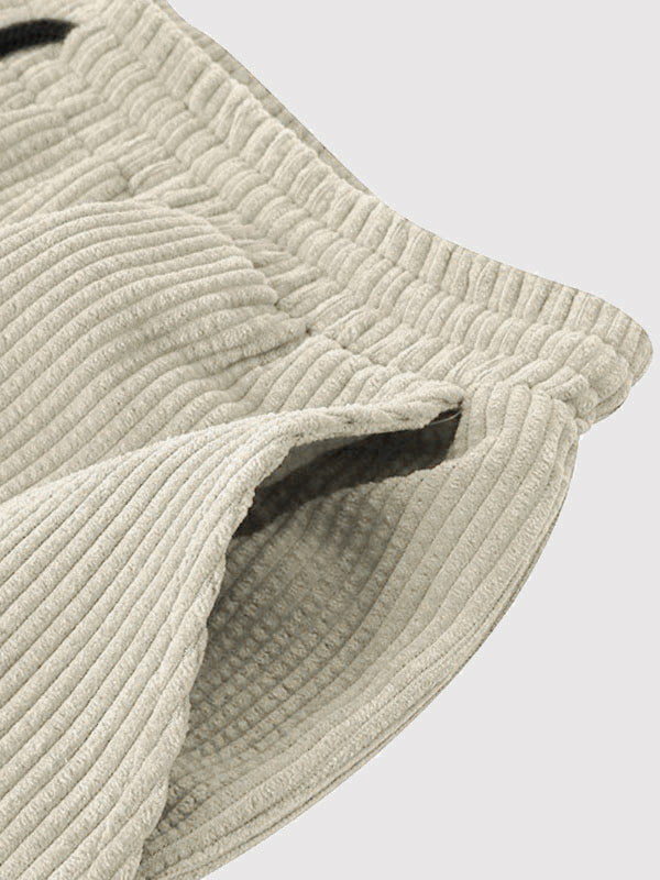 Set aus Hemd und Shorts | Cord | Kurzarm | Zweiteiler | Herren-Set aus Cord