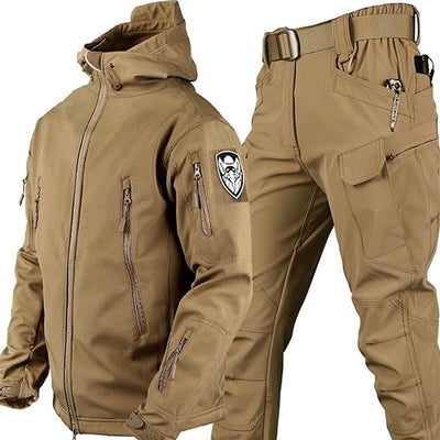 Set aus Jacke und Hose – taktische Outdoor-Jacke und Cargohose für Herren