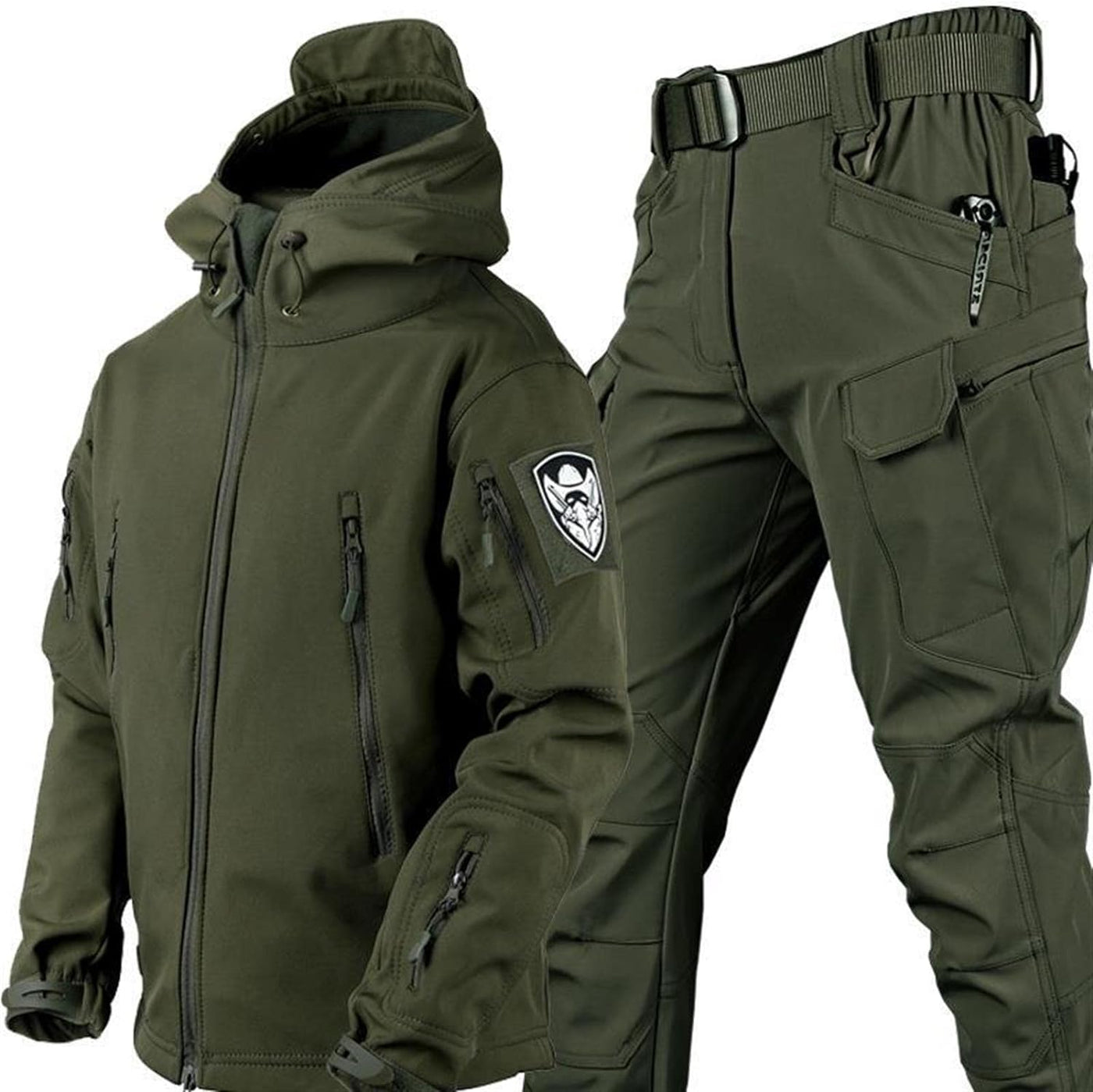 Set aus Jacke und Hose – taktische Outdoor-Jacke und Cargohose für Herren