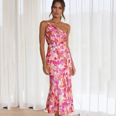 Off-the-shoulder kleid