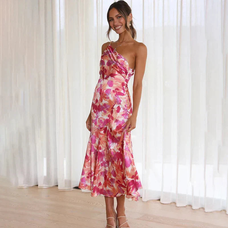 Off-the-shoulder kleid