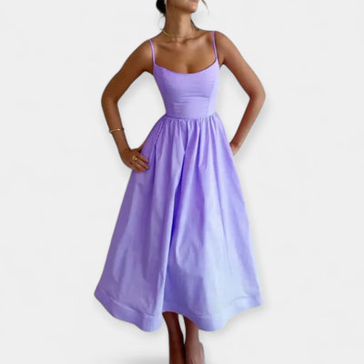 Shelley – Minikleid Mit Rundhalsausschnitt Und Trägern