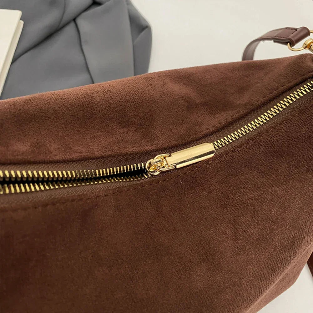 Wasserfeste vegane Wildleder-Tasche – Laptopgeeignet & Stilvoll