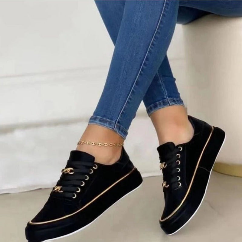 Kori | Damen Lässige Sneakers-Schuhe | Reinschlüpfen