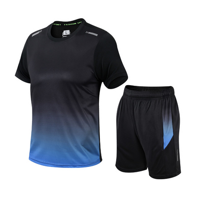 Shorts und T-Shirt Set - Schnell trocknend - Workout - Activewear Set - Sportbekleidung für Männer