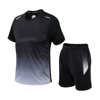 Shorts und T-Shirt Set - Schnell trocknend - Workout - Activewear Set - Sportbekleidung für Männer