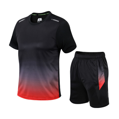 Shorts und T-Shirt Set - Schnell trocknend - Workout - Activewear Set - Sportbekleidung für Männer