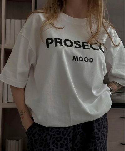 Damen-t-shirt in übergroße