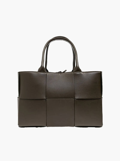 Damen Handtasche Vegan Leder – Geflochten & Elegant