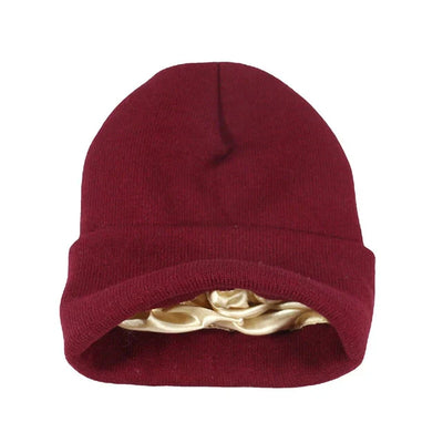 Satin wintermütze