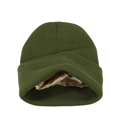 Satin wintermütze