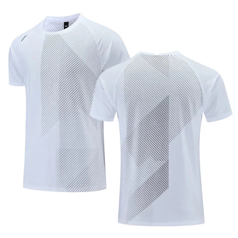 Sport-T-Shirt – atmungsaktives, schnell trocknendes Kurzarm-Fitness-T-Shirt für Herren