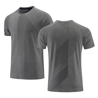 Sport-T-Shirt – atmungsaktives, schnell trocknendes Kurzarm-Fitness-T-Shirt für Herren