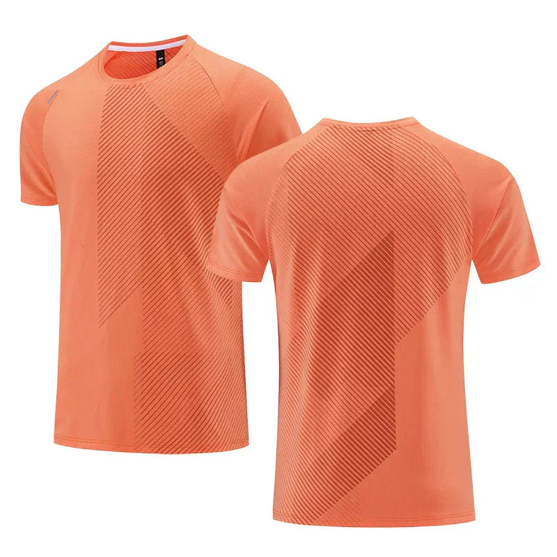 Sport-T-Shirt – atmungsaktives, schnell trocknendes Kurzarm-Fitness-T-Shirt für Herren