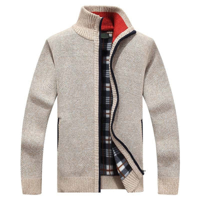 Strickjacke | Reißverschluss | Winter | Strickjacke | Herren-Strickjacke