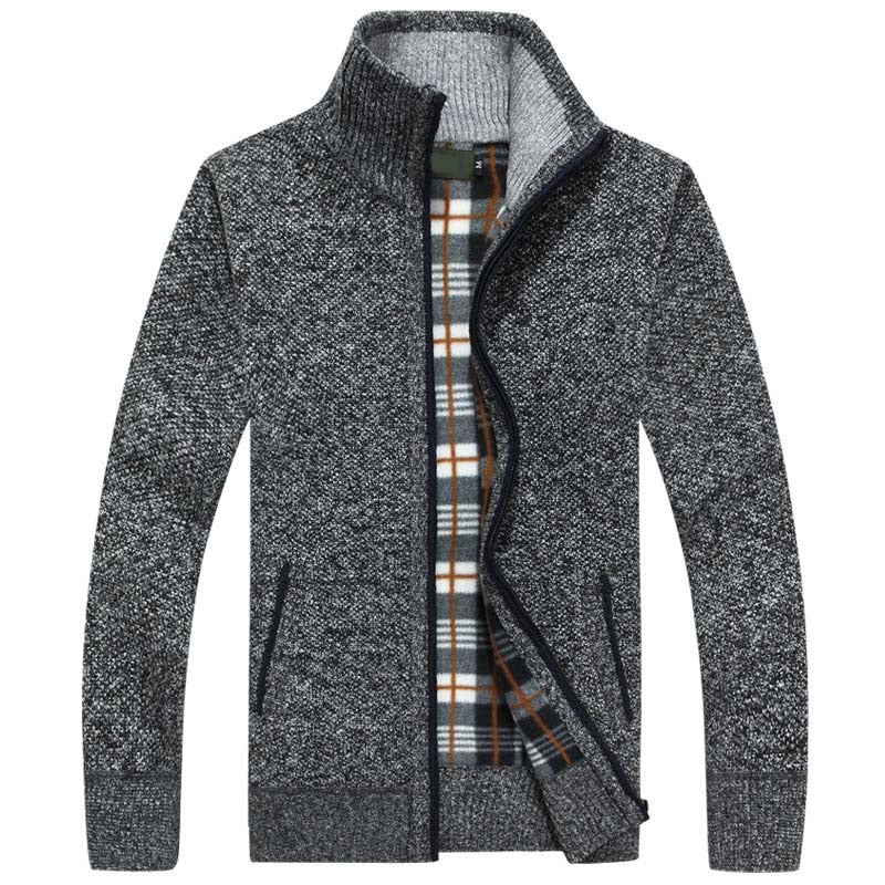 Strickjacke | Reißverschluss | Winter | Strickjacke | Herren-Strickjacke