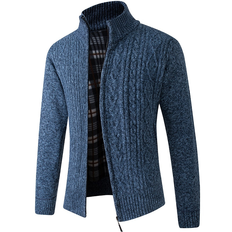 Strickjacke | Reißverschluss | Winter | Strickjacke | Herren-Strickjacke